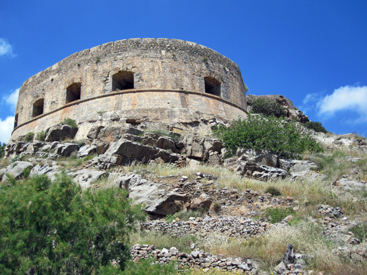 Spinalonga landkarte